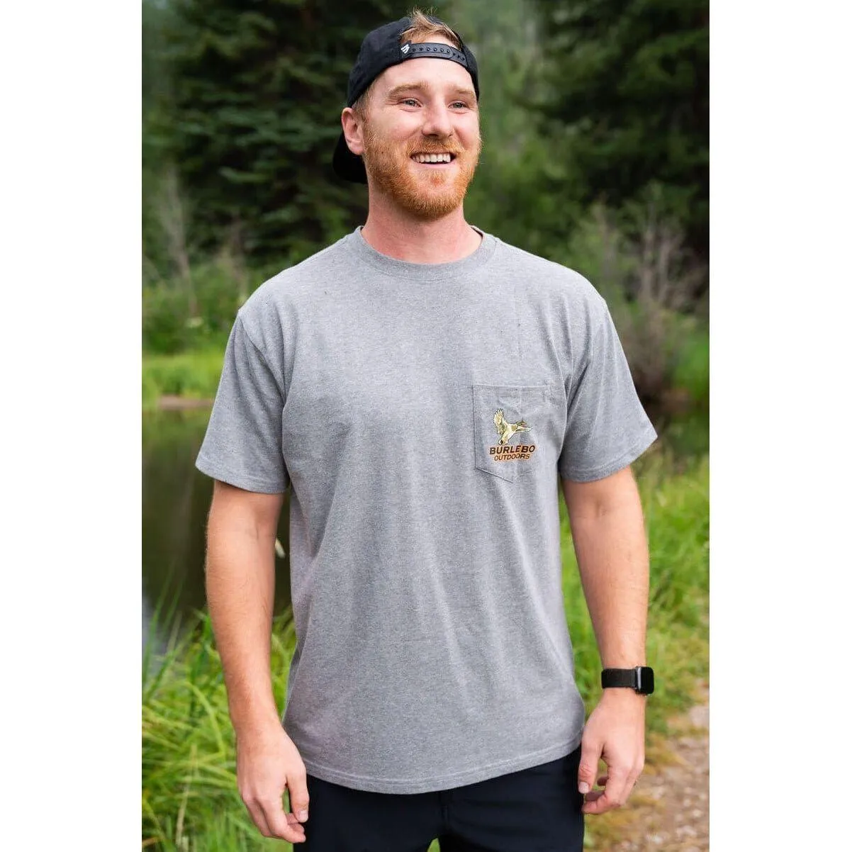 Men's Burlebo Timber Ducks T-Shirt TDKS-SS-DHG