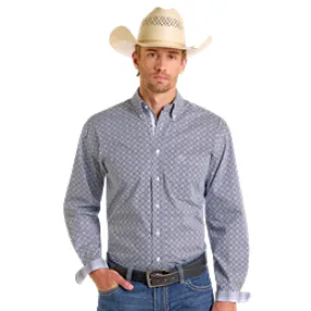 Men's Panhandle Long sleeve Button Top RMB2S06532
