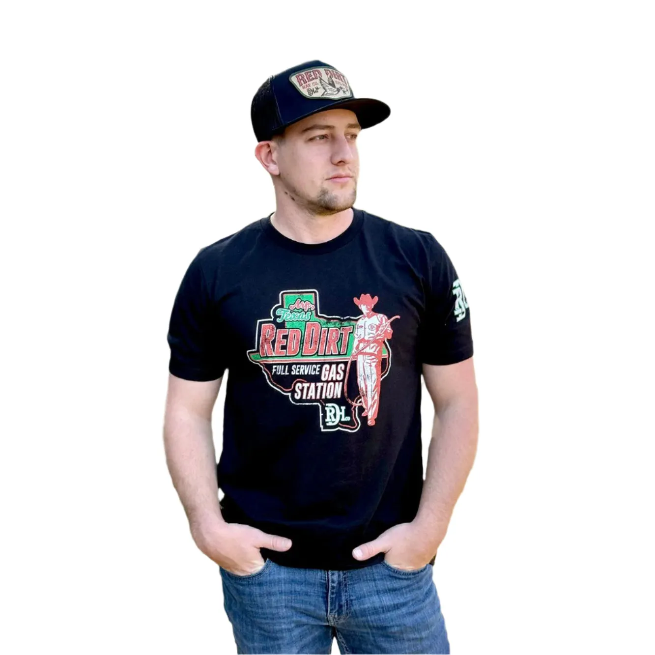 Men's Red Dirt Pitstop T-shirt RDHC-T-159
