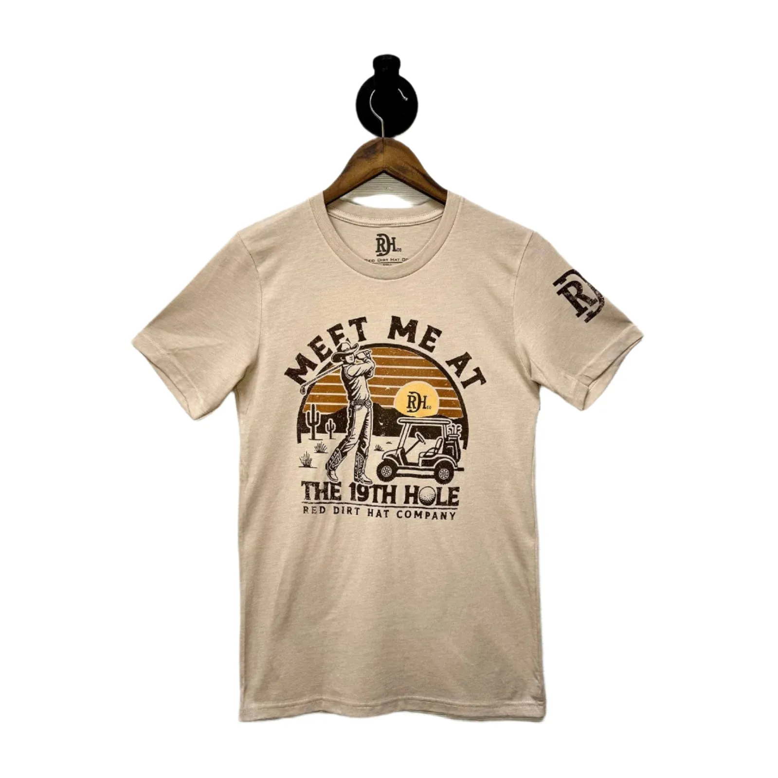 Men's Red Dirt Quittin' Time T-shirt RDHC-T-174