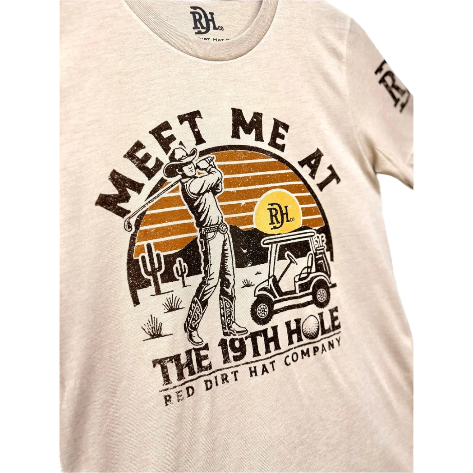 Men's Red Dirt Quittin' Time T-shirt RDHC-T-174