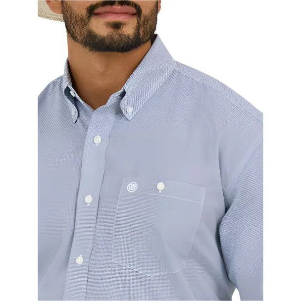 Men's Wrangler Classic Fit Blue Print 112365861