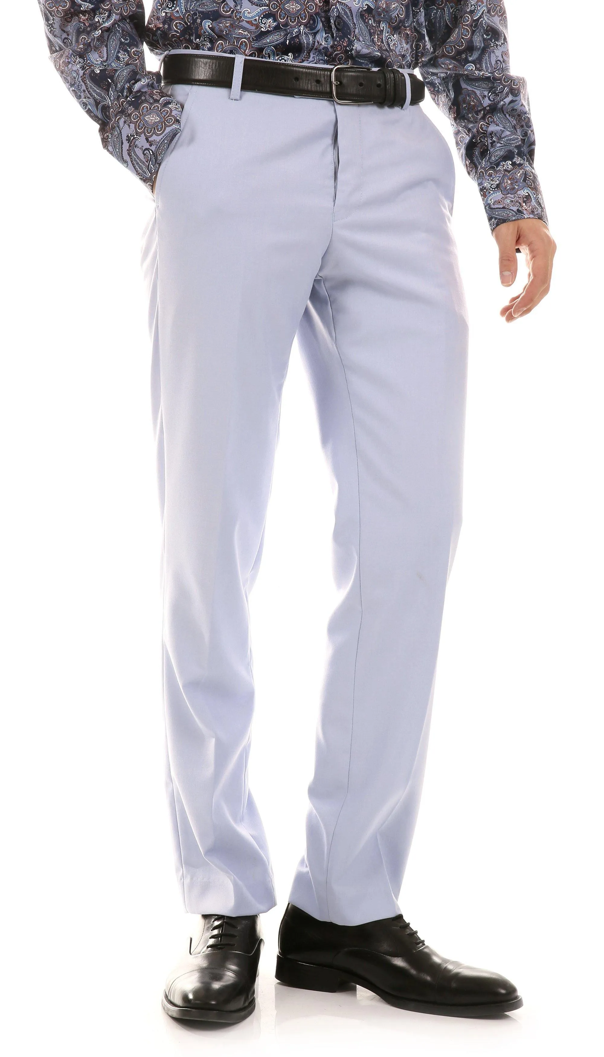 Oslo Collection - Slim Fit 2 Piece Suit Color Sky Blue