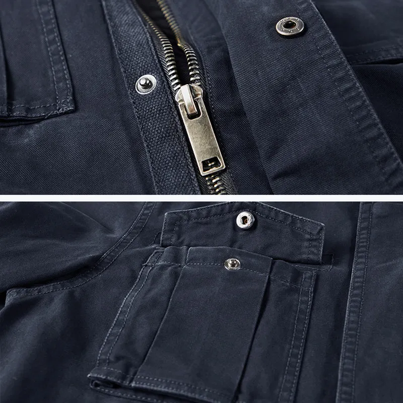 Outdoor Windproof Stand-up Collar Men's Jacket
