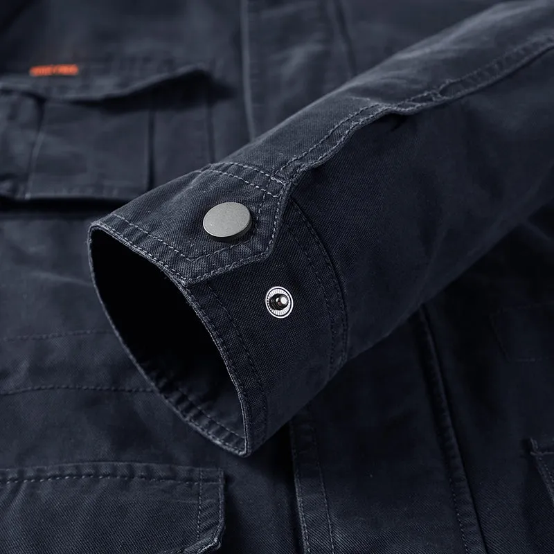 Outdoor Windproof Stand-up Collar Men's Jacket