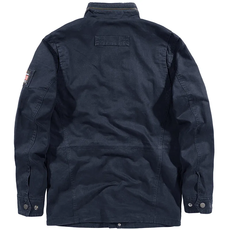 Outdoor Windproof Stand-up Collar Men's Jacket
