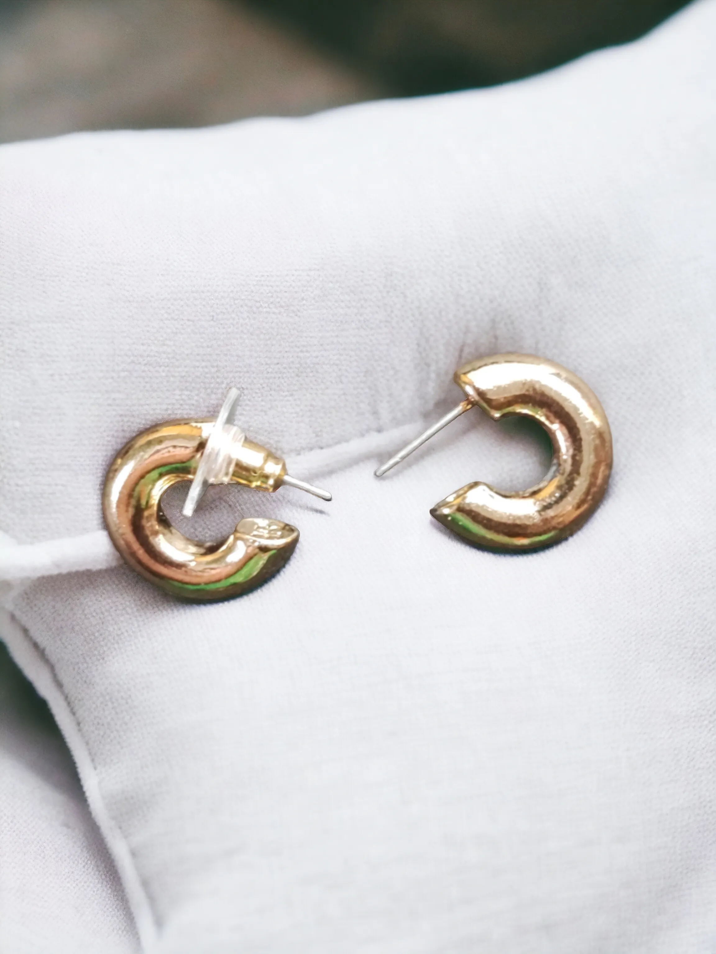 Pearlfect Halo Hoops Earrings