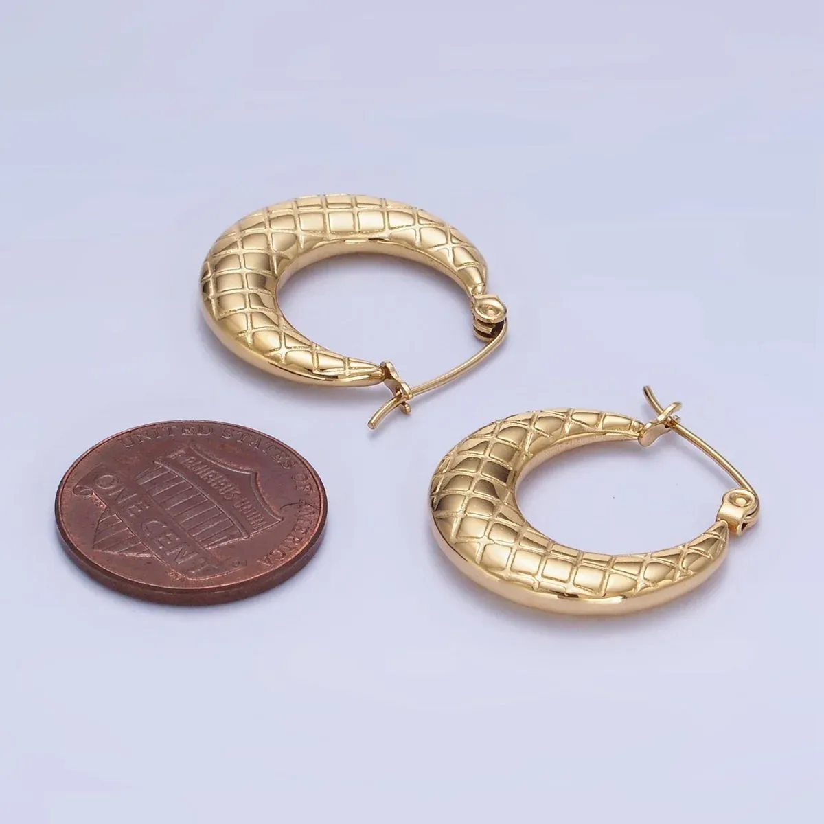 Pearlfect Lunar ZigZag Earrings