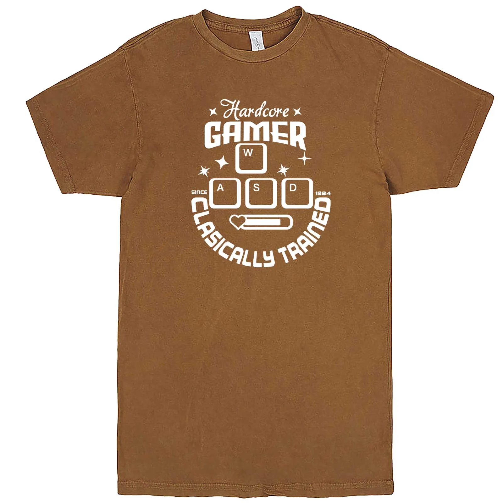 "Hardcore Gamer, Classically Trained" men's t-shirt
