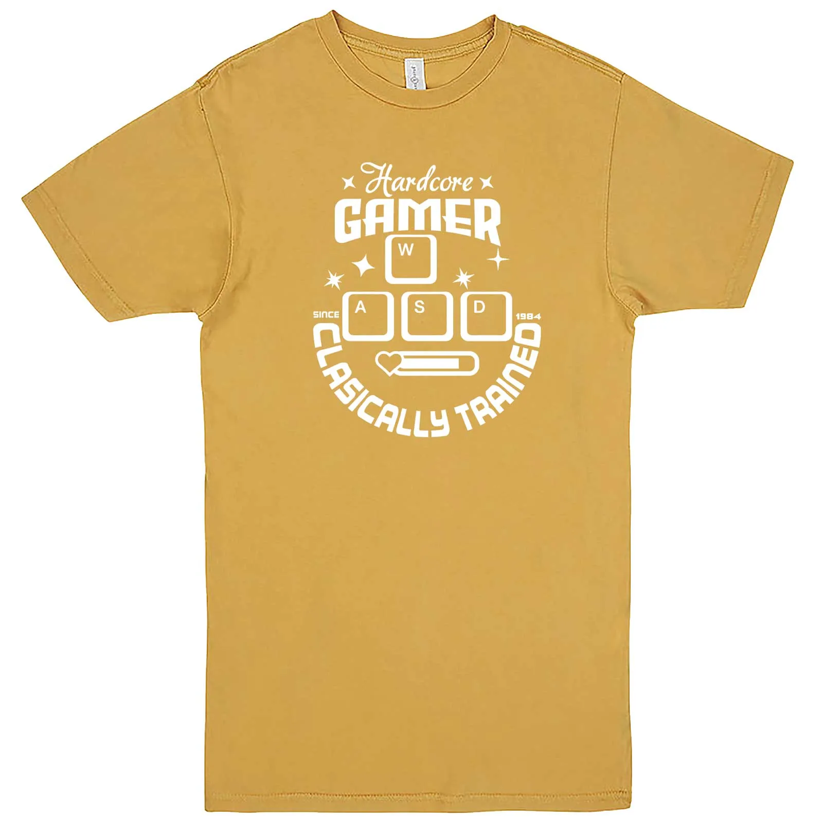"Hardcore Gamer, Classically Trained" men's t-shirt