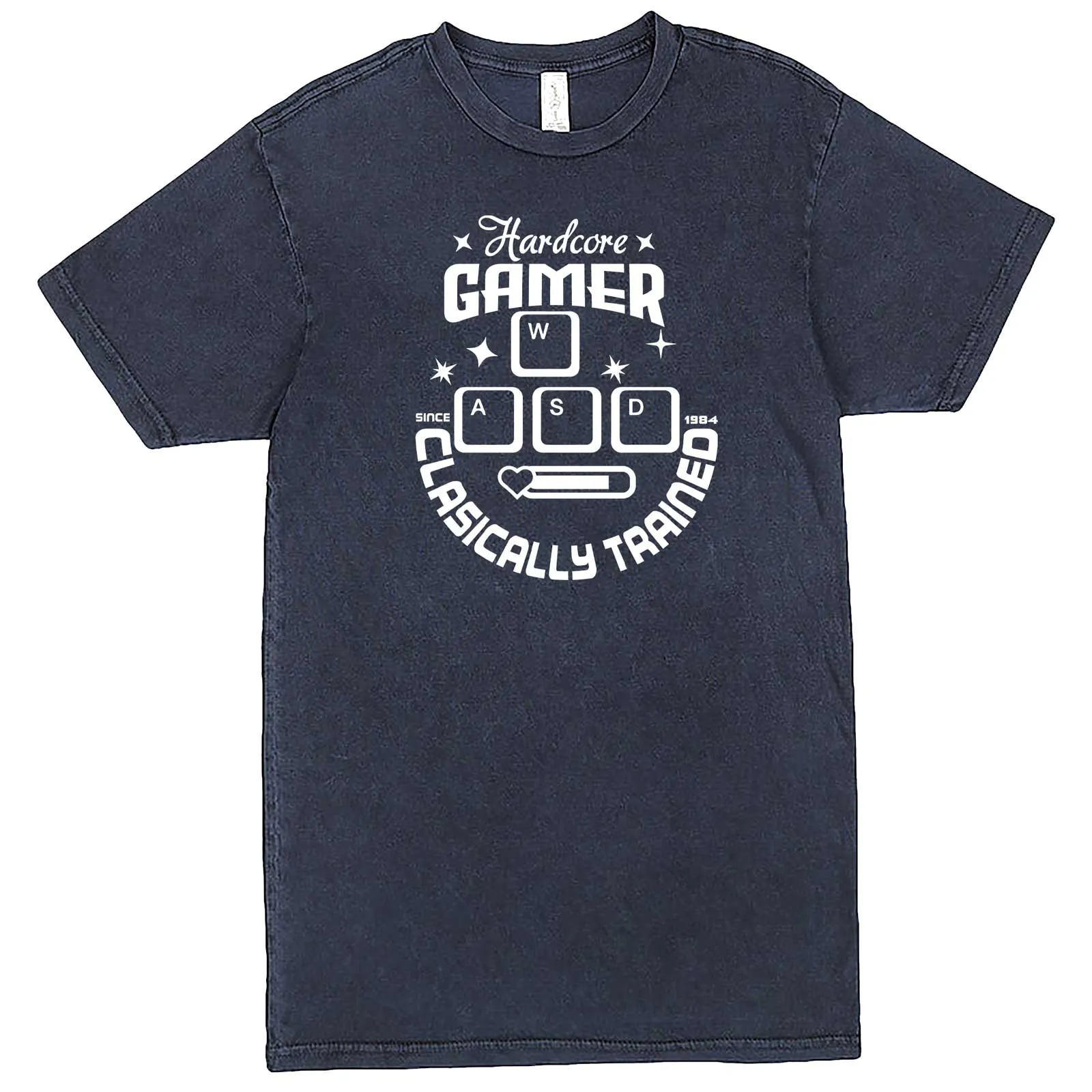 "Hardcore Gamer, Classically Trained" men's t-shirt