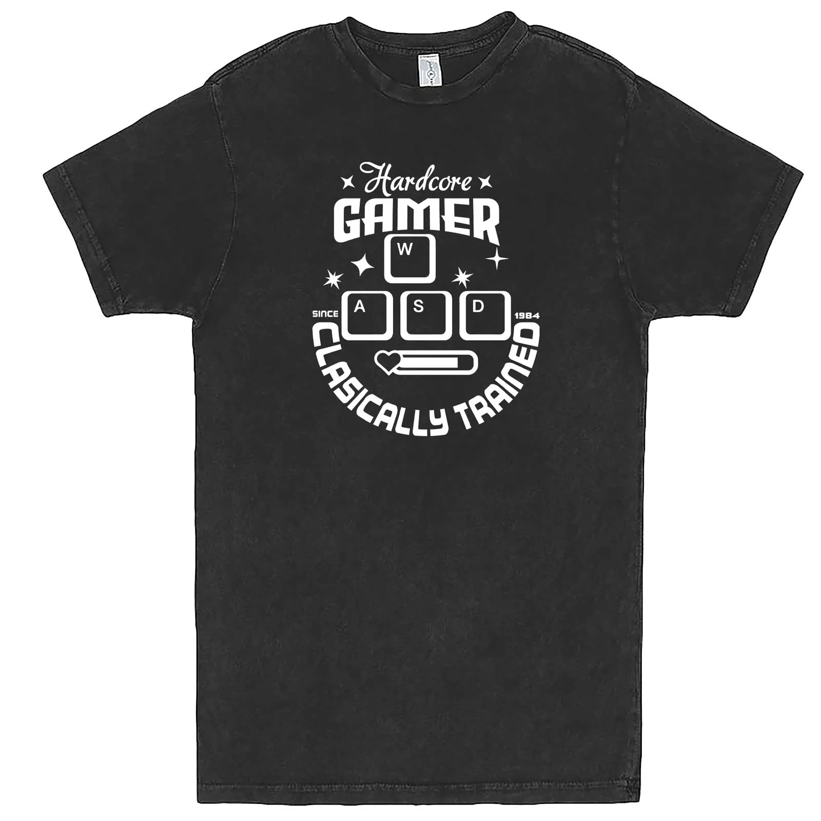 "Hardcore Gamer, Classically Trained" men's t-shirt