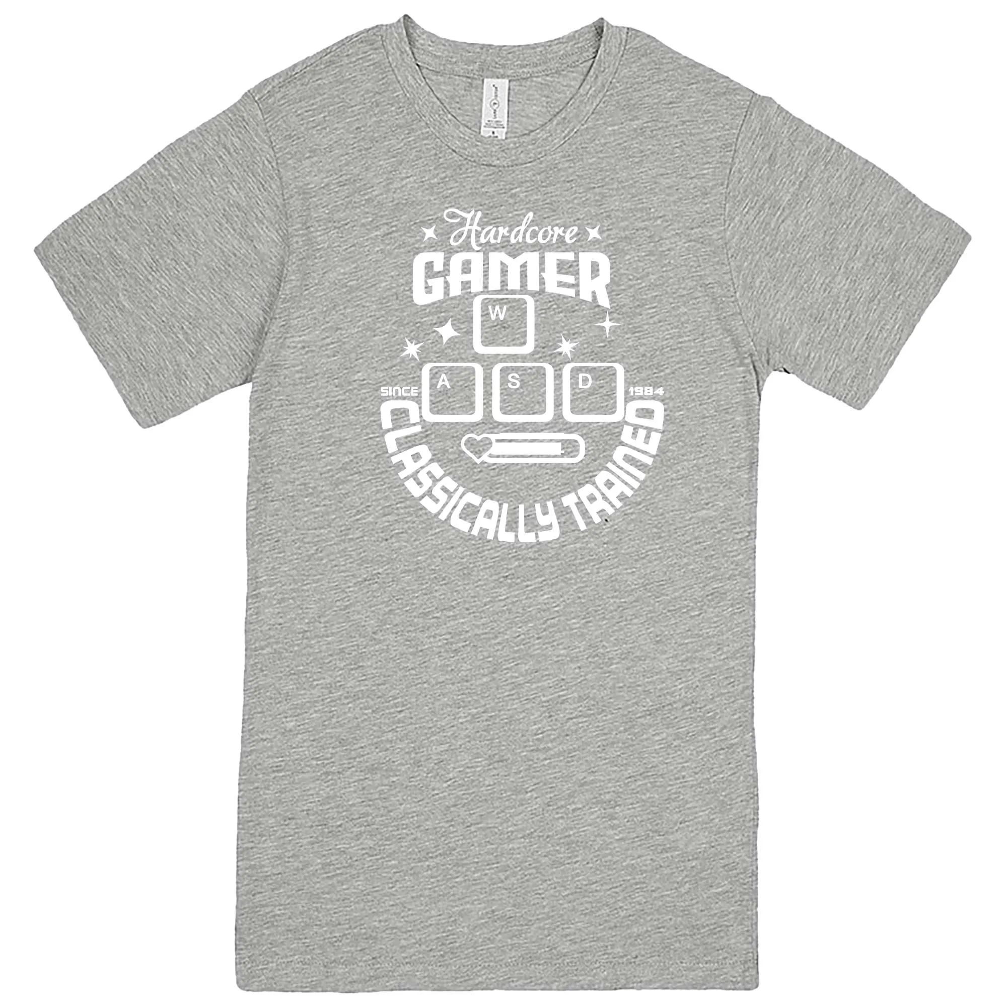 "Hardcore Gamer, Classically Trained" men's t-shirt