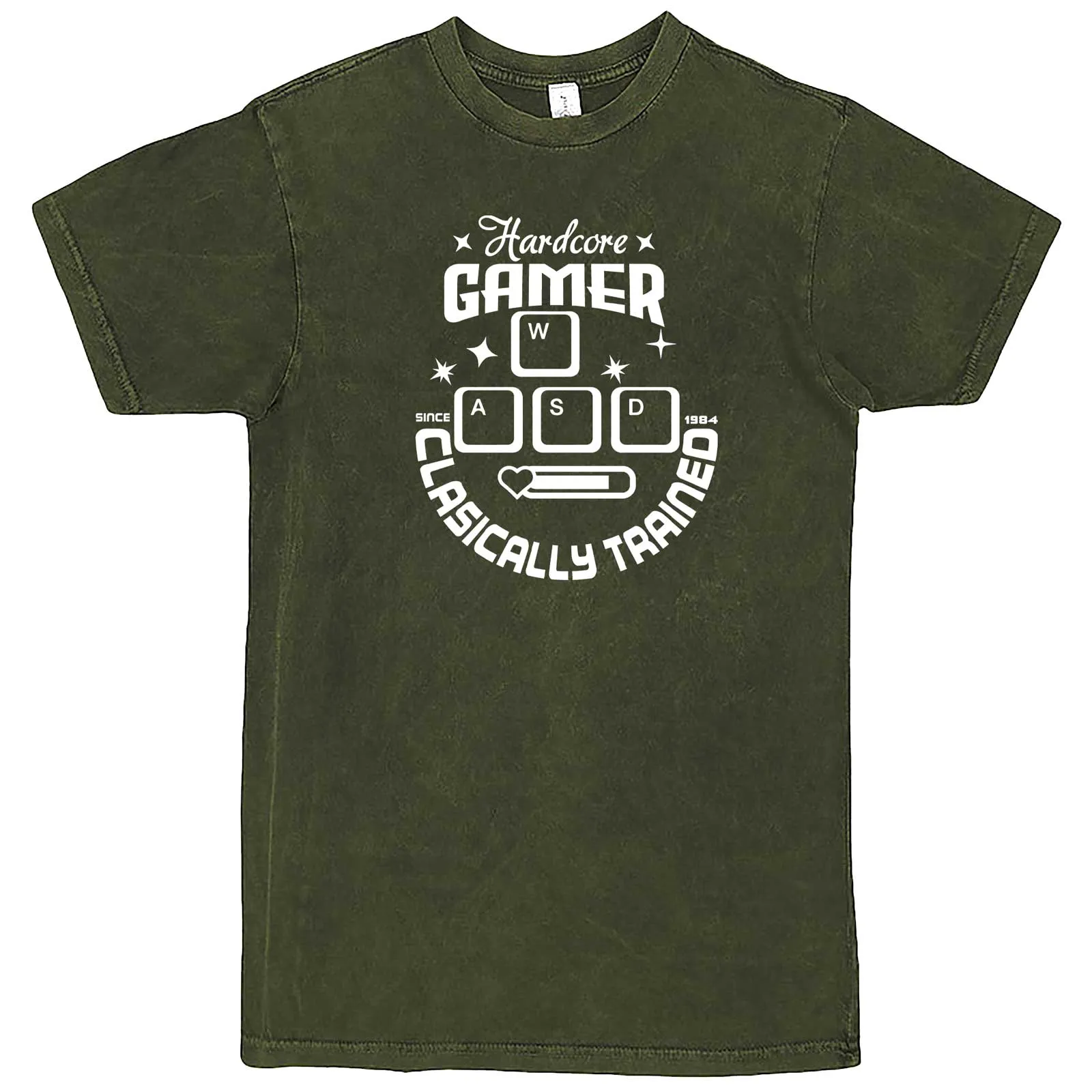 "Hardcore Gamer, Classically Trained" men's t-shirt