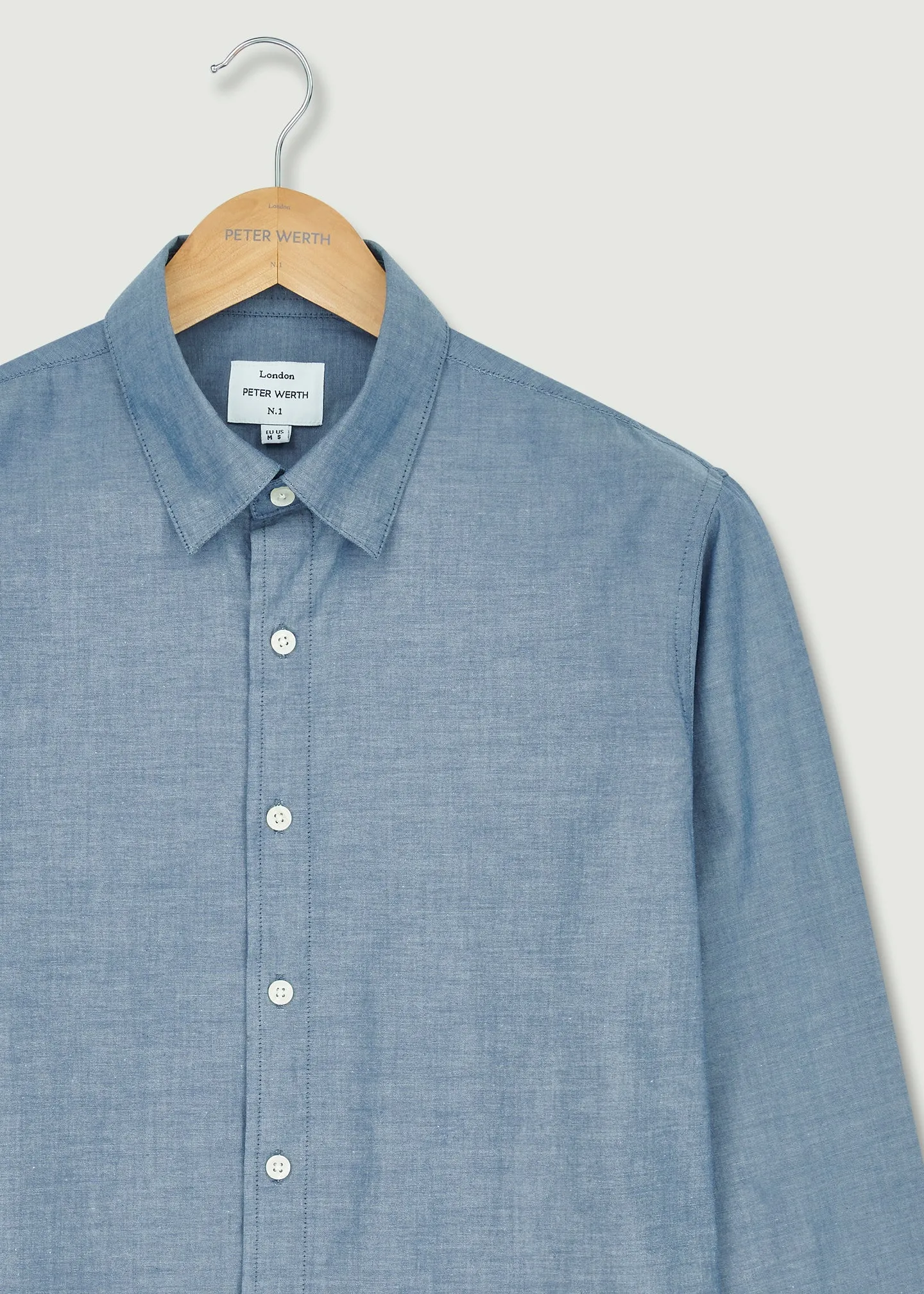 Rutton Long Sleeve Shirt - Indigo