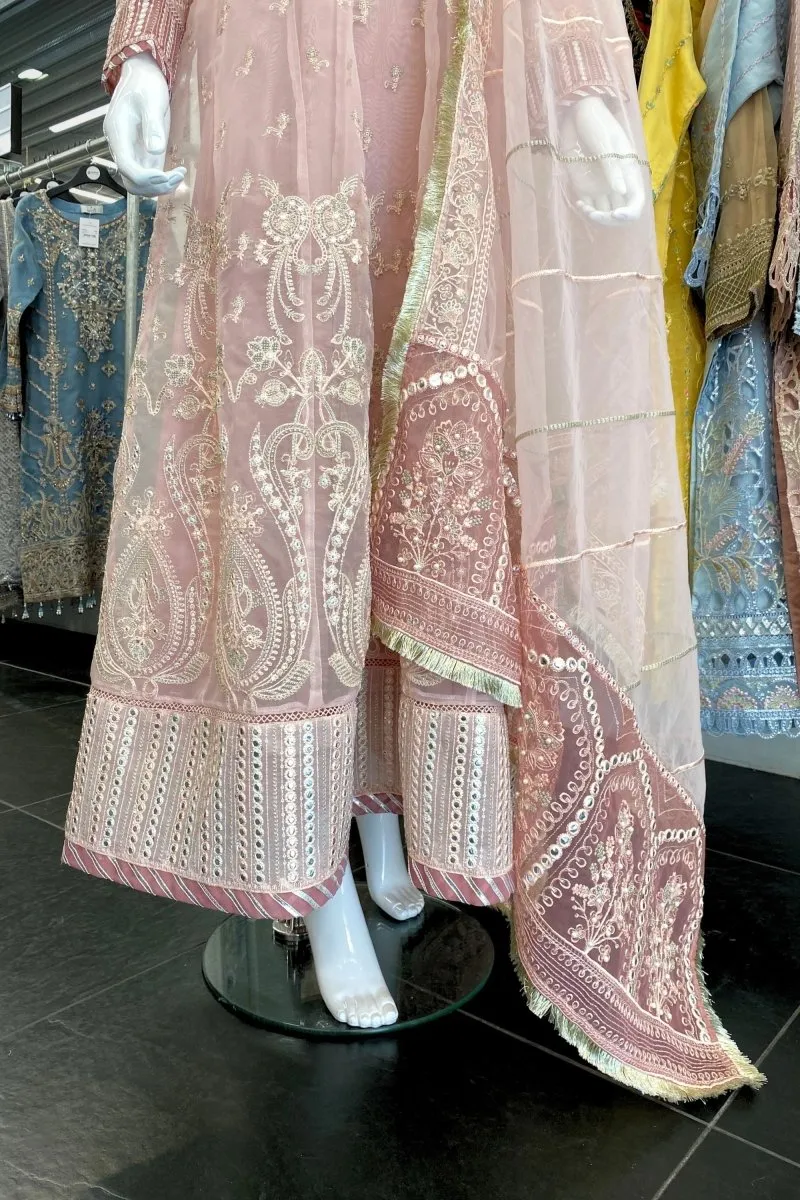 Sada Bahar Embroidered Party Wear Pakistani Dress SBA96