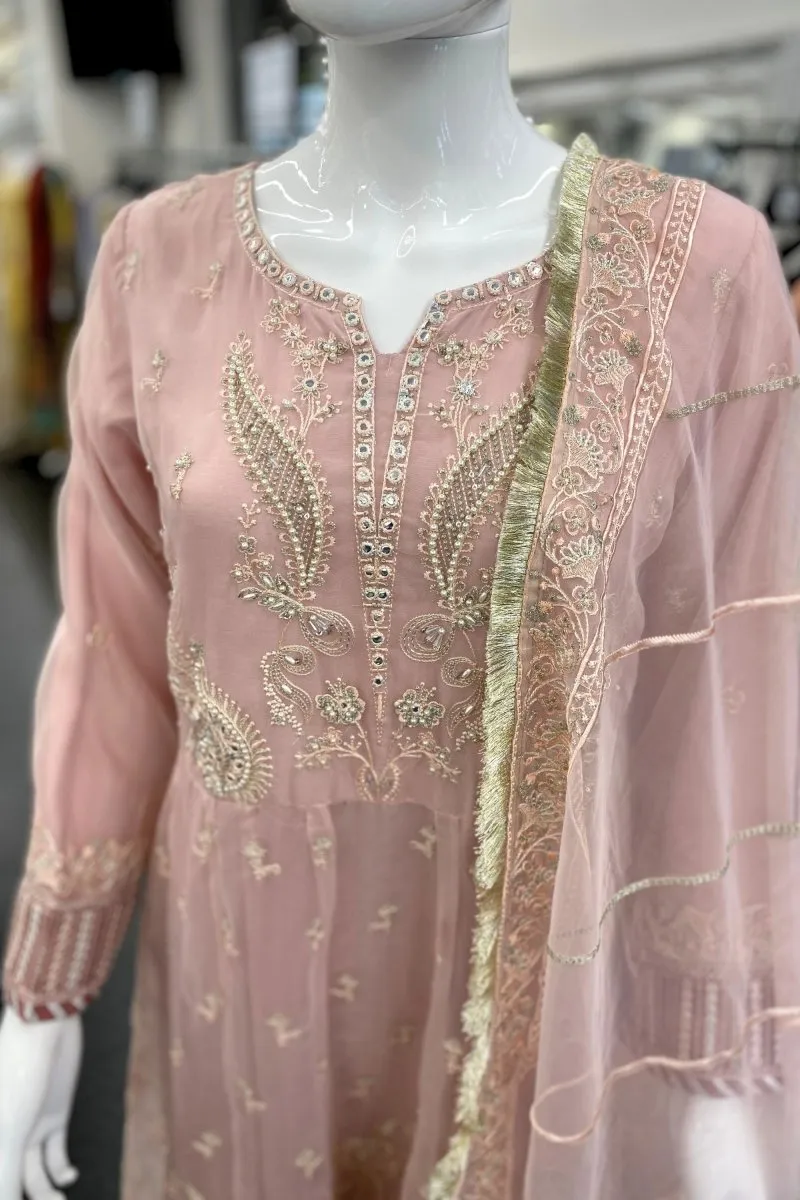 Sada Bahar Embroidered Party Wear Pakistani Dress SBA96