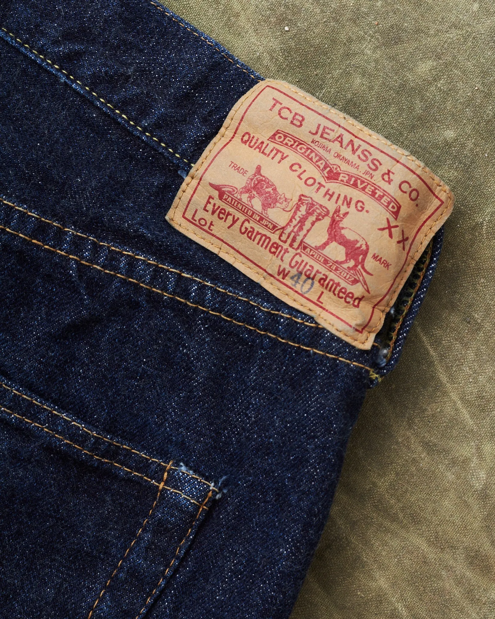 Second Hand TCB Jeans 50's Size 40