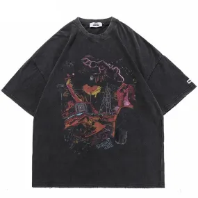 Short Sleeve Men's Shirt | Men Casual Shirt | Streetwear Hip Hop Men Shirts | Harajuku Shirt | Cotton Shirt | Summer Shirt | Graphic Shirt