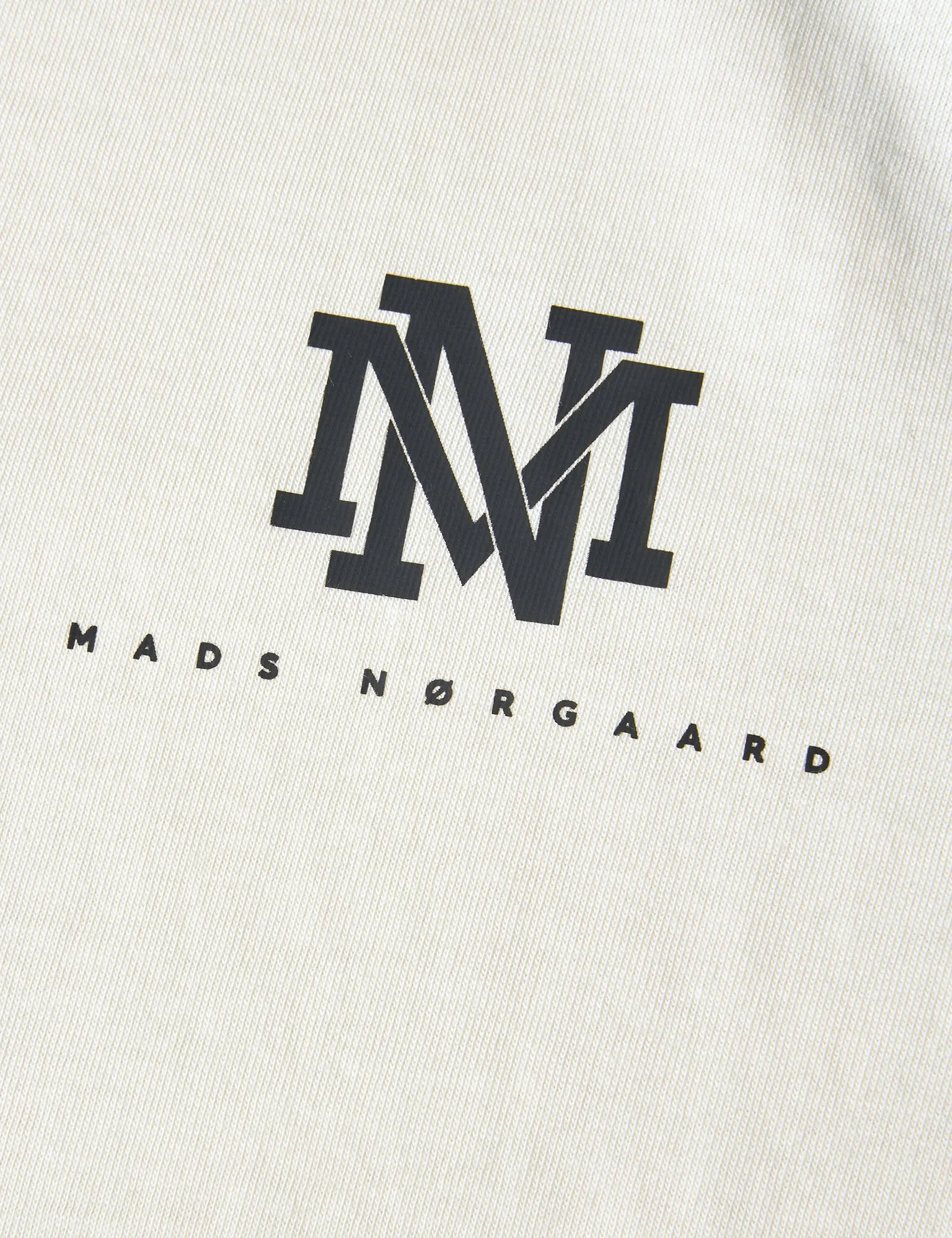 Single Thorlino L/S Raglan Tee, Almond Milk/Lead Gray