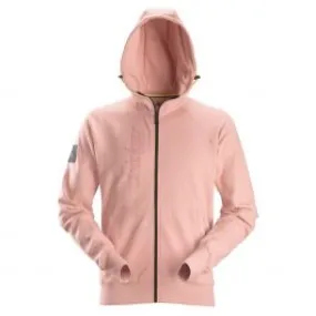 Snickers&#x20;2880&#x20;Logo&#x20;Full&#x20;Zip&#x20;Hoodie&#x20;-&#x20;Devon&#x20;Pink