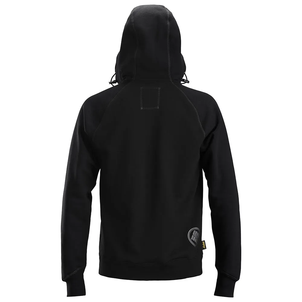Snickers&#x20;2888&#x20;AllroundWork,&#x20;Logo&#x20;Full&#x20;Zip&#x20;Hoodie&#x20;-&#x20;Black