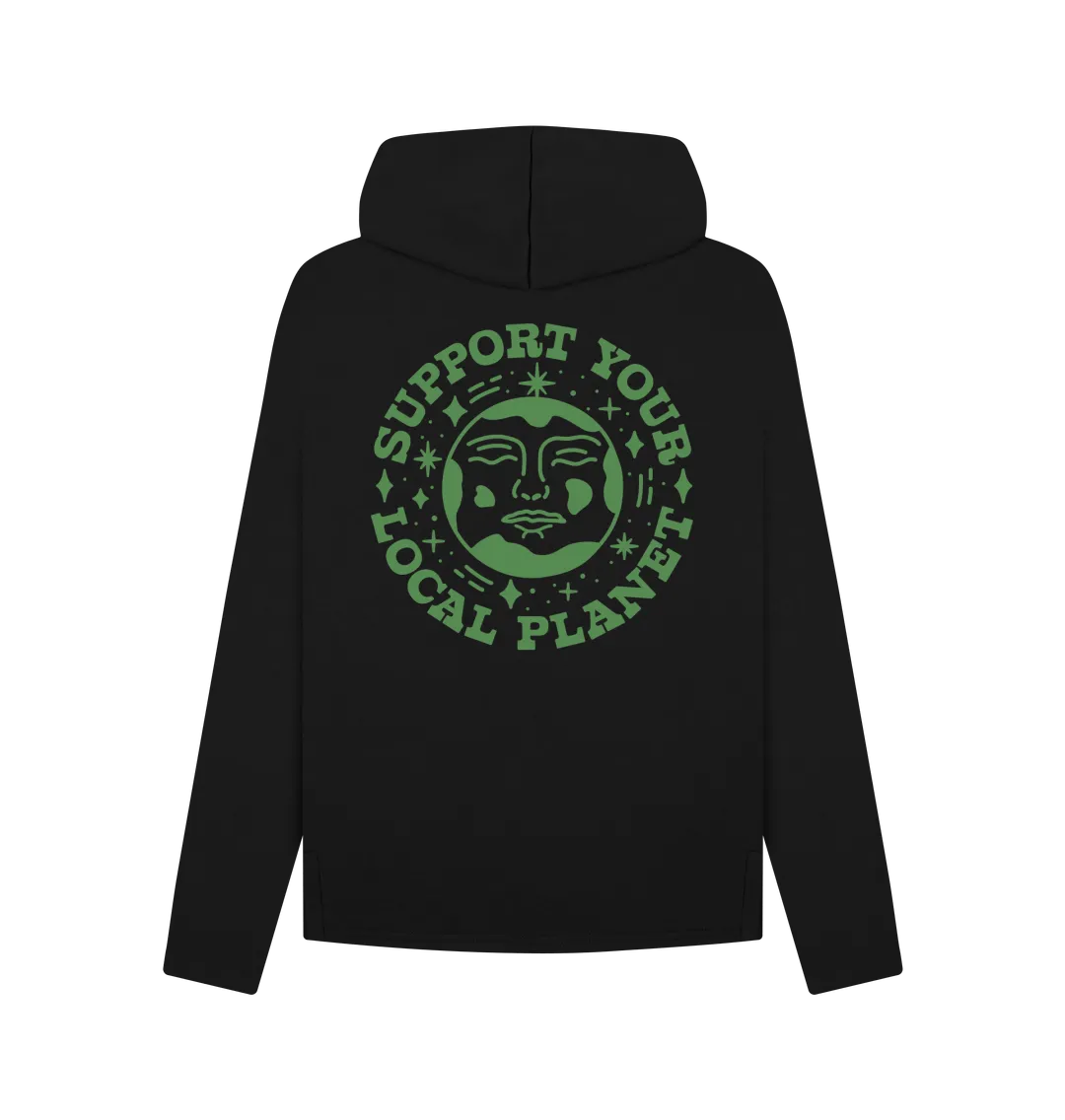 The Women's Support Your Local Planet hoodie