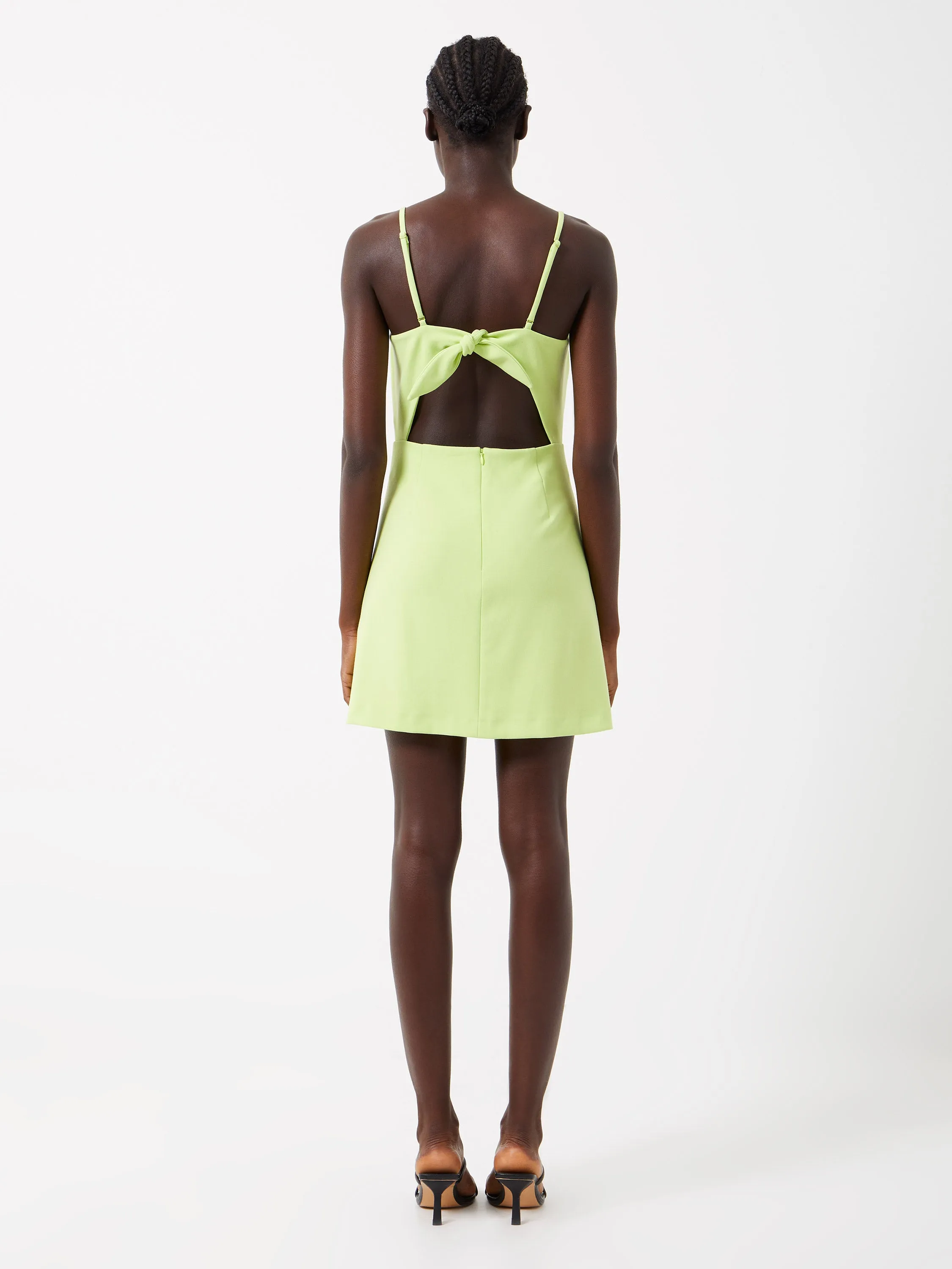 Whisper Tie Back Sweetheart Dress
