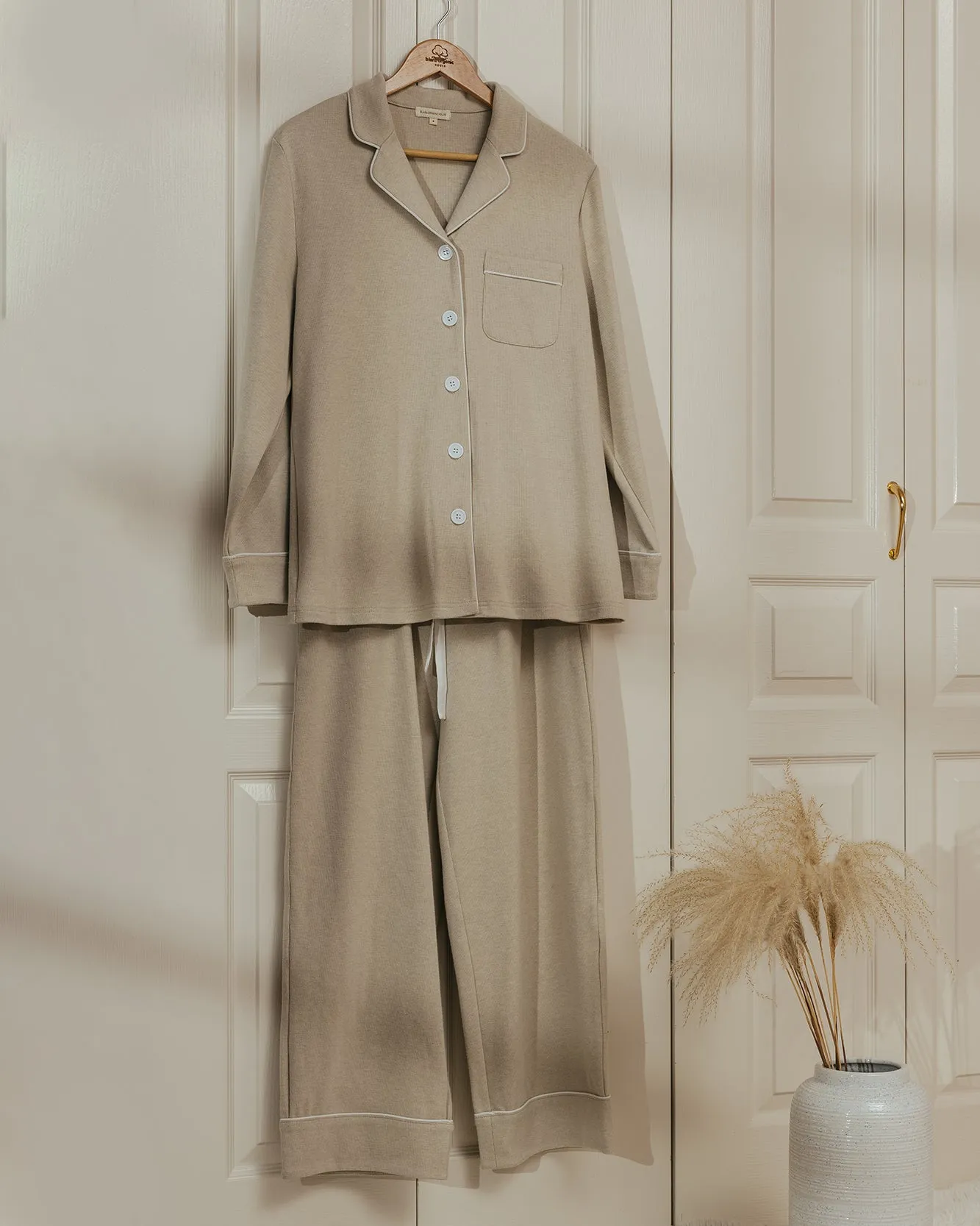 Women's Long-sleeved Loungewear Set
