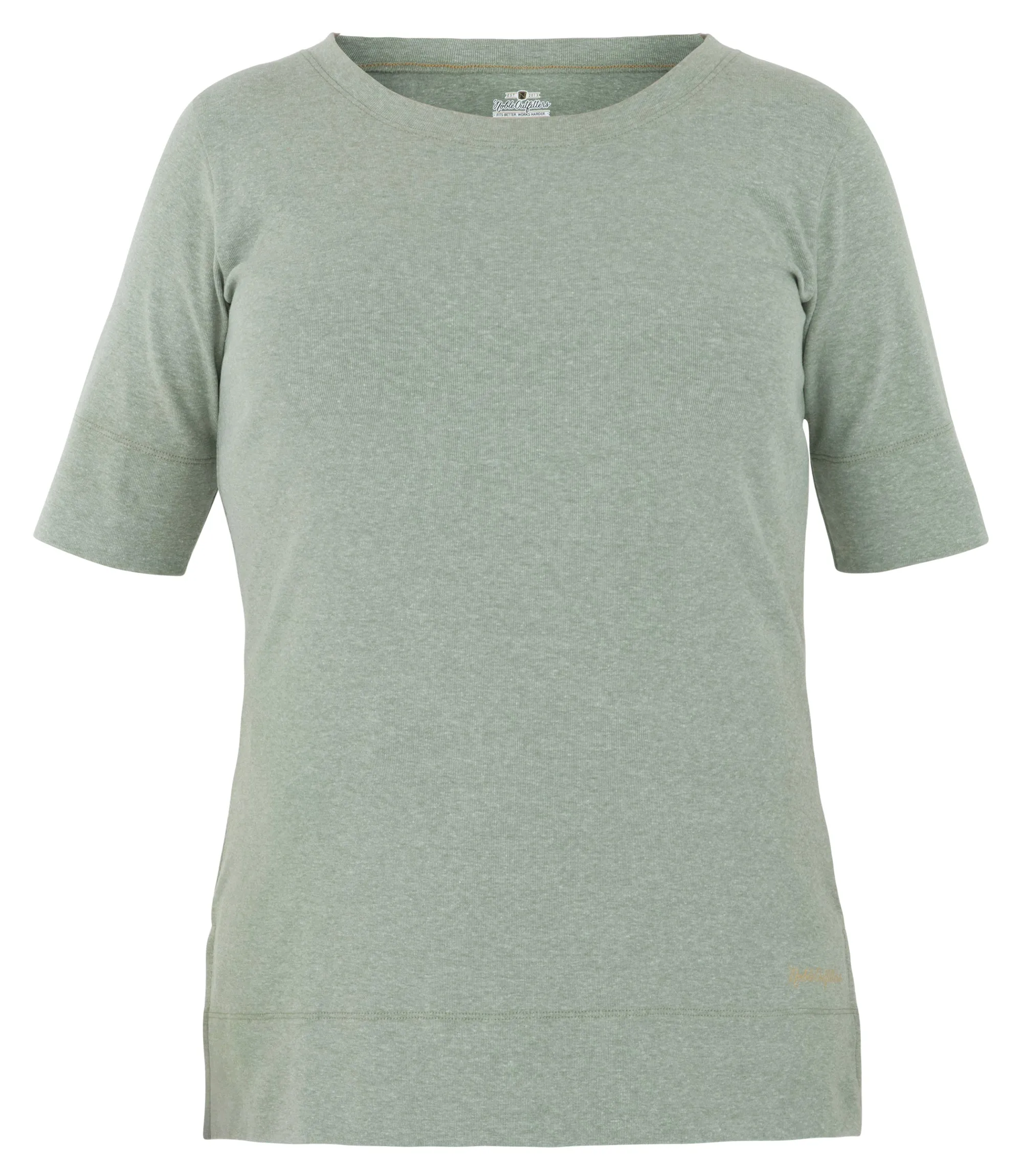 Women's Tug-Free™ Elbow Length Sleeve Top