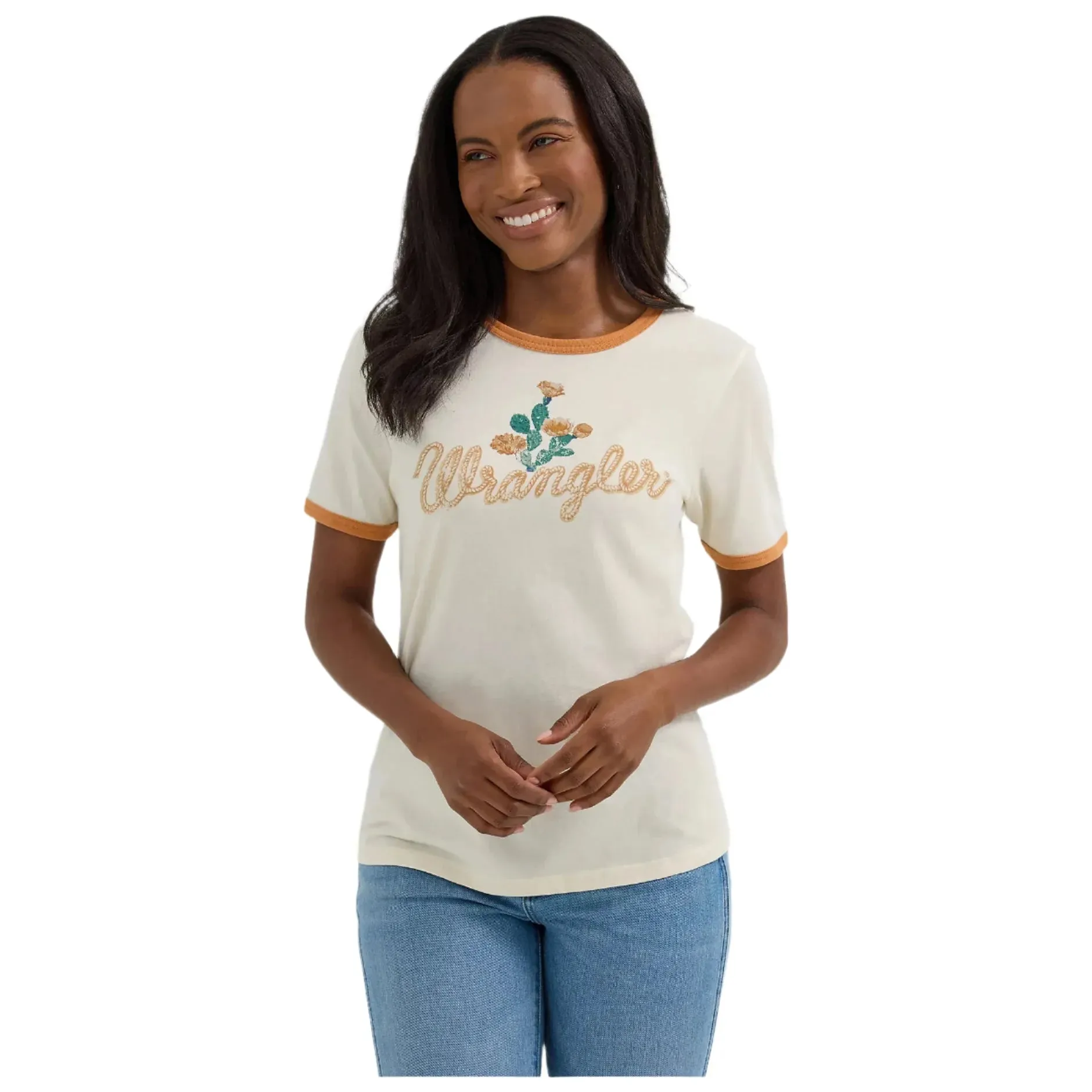 Women's Wrangler Graphic Ringer Tee 112361905