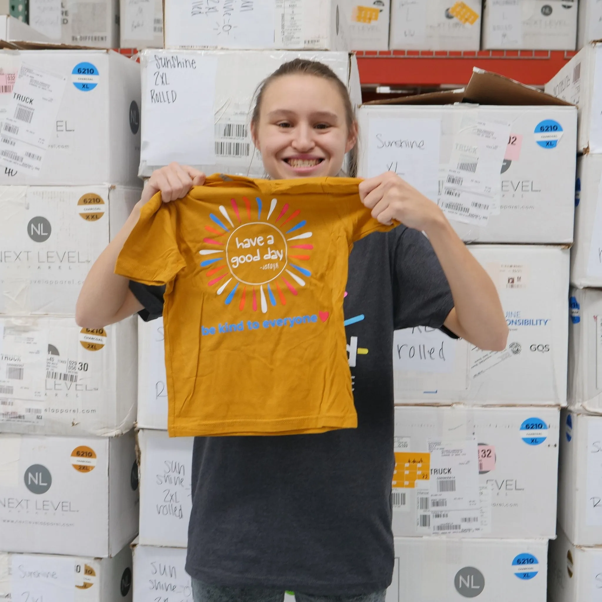 YOUTH Sunshine Short Sleeve T-Shirt
