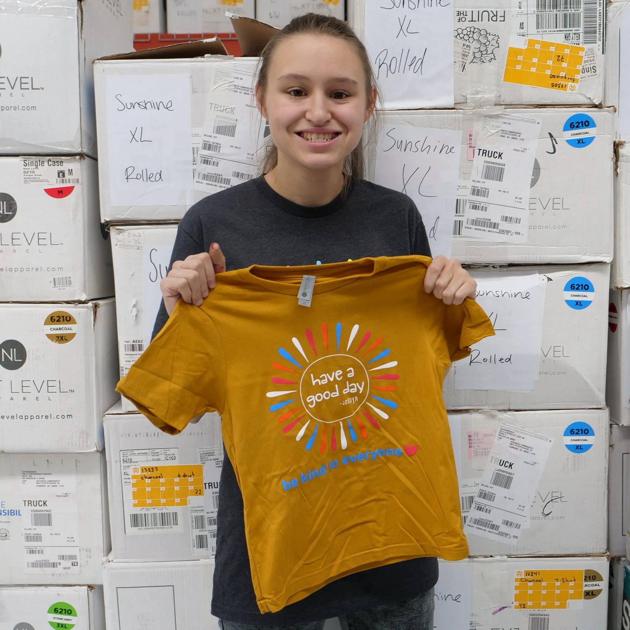 YOUTH Sunshine Short Sleeve T-Shirt